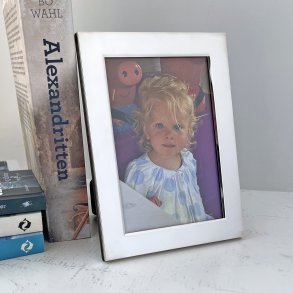 Fotorammer i sølvplet